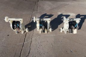 Hypv Air Operated Diaphragm Pumps, (3)