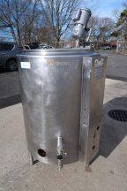 100 Gallon Groen AH/1 Stainless Steel Jacketed Mix Kettle