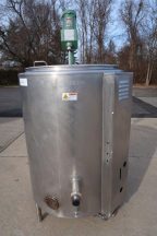100 Gallon Groen AH/1 Stainless Steel Gas Fired Jacketed Mix Kettle