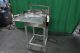 24 In. Diameter Modular Packaging SS Rotary Unscrambling/Accumulating Table, With Unscrambling Shelf