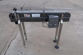 3-1/4 In. Wide X 45 In. Long Conveyor, Variable Speed