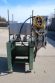 Domino Ink Jet Printer, Mounted on Bottomless Conveyor/Gap Transporter