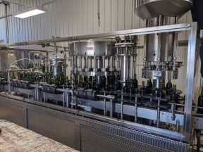 GAI 24 Head Wine Bottling Filling Line, 300 Cases Per Hour