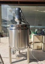 300 Liter Stainless Steel Self-Contained Jacketed Electric Scraper Kettle, with Homogenizing