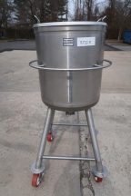 50 Gallon Feldmeier 316 Stainless Portable Tank