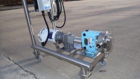 Waukesha Cherry Burrell 018U1 Stainless Positive Displacement Pump,  Vari-Speed