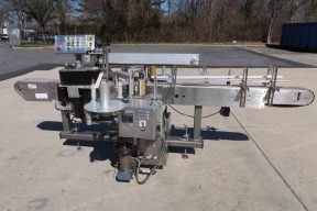 NJM Auto Colt II Front, Back and Wraparound Automatic Pressure Sensitive Labeling Machine