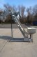 Hytrol 12 In. Wide Inclined Cleat Belt Conveyor/Feed, 80 In. Discharge Height