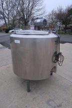 200 Gallon Creamery Package Stainless Jacketed Mix Tank