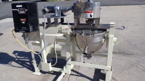 10 Gallon Lee SS Double Motion Kettle, Tilt and Bottom Discharge