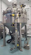IKA 2,000 Liter SS Vacuum Mix Vessel, Scraper and Homogenizing