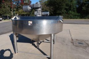 400 Gallon Chester Jensen Stainless Steel Agitated Cooker/Cooler