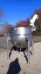 250 Gallon Lee 316 SS Hemispherical Kettle, 90 PSI