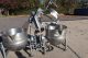 Battery of Two Groen 40 Gallon Tilt Kettles, Common Agitator
