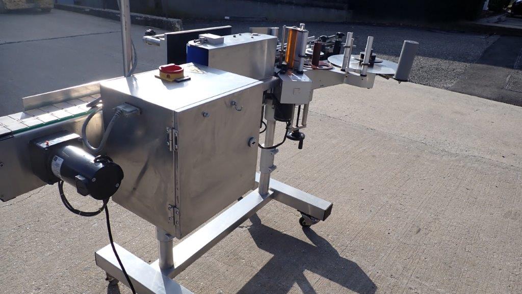 CVC-300-II Automatic Pressure Sensitive Spot/Wraparound Labeling ...