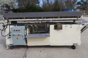 Mateer Burt Roll-Through 704D Horizontal Can Labeling Machine