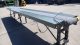 Hytrol 12 In. W X 20 Ft. Long Motorized Belt Conveyor, Portable