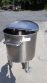 200 Liter SS Vertical Tank, Cone Bottom