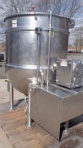 Cleveland 300 Gallon 316SS Scraper Kettle, 100 PSI Jacket