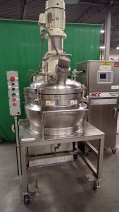 Ross 100 liter “Turbo-Emulsifier” Vacuum Kettle, 316SS