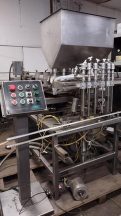 REB 6 Piston Straightline Filling Machine, One Liter Pistons