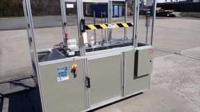 Bivans 50 Tuck-O-Mat Carton Set Up Machine, Portable