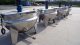 250 Gallon Stainless Hemispherical Scraper Mix Kettles (3)