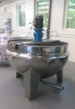 250 Gallon Stainless Hemispherical Scraper Mix Kettles (5)