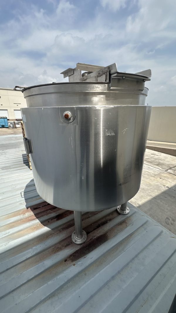 500 Gallon Expert Industries SS Scraper Tank, 45PSI