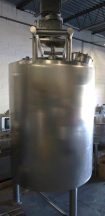 1,000 Gallon Lee 316 SS Double Motion Mixing Kettles, 100PSI Jackets, (2)