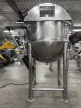 400 Gallon Lee Dual Motion Jacketed Kettle, 316SS