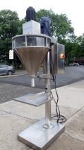 Single Auger Semi-Automatic Powder Filler, Agitated Hopper