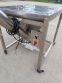 4 In. Diameter Stainless Inclined Screw Conveyor/Feeder