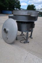 48 In. Diameter Single Deck Vibratory Screener, Portable
