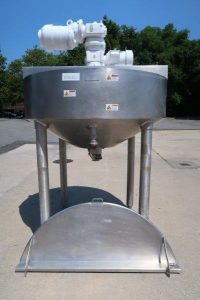 Chester Jensen 100 Gallon Agitated Cone Bottom Cooker/Cooler