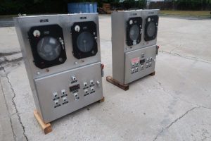 Assorted Control Panels for Chester Jensen Cooker-Coolers, (5)