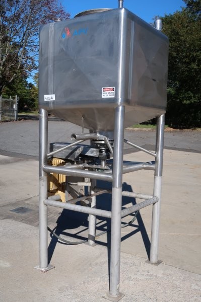 9006B5 APV 200 Gallon SS Liquiverter High Shear Mixer/Dissolver, 25 HP