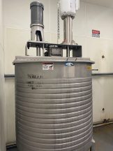 Walker 400 Gallon 304 SS Jacketed Mix Tank w/High Shear Mixer