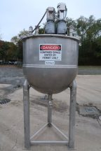 Groen 200 Gallon Twin Action Kettle, Stainless Motors