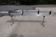 9-1/2 Ft. Long Stainless Steel Motorized Bottle Conveyor