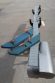 9-1/2 Ft. Long Stainless Steel Motorized Bottle Conveyor