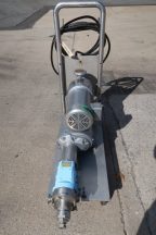 Waukesha 15 SS Positive Displacement Pump, Portable