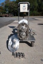 Waukesha 030 Stainless Positive Displacement Pump, Variable Speed