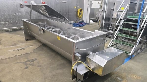Blentech Single Shaft Ribbon Blender, with Lid