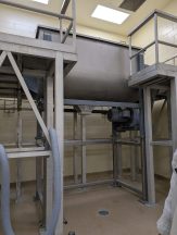 A.I.M. 100 CF Stainless Double Ribbon Blender, Pharma Use