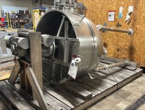 300 Gallon Groen 316 SS Dual Motion Kettle, 80 PSI Jacket