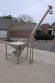 90357 Inclined Stainless Steel Screw Feeder/Conveyor, with Vibratory Hopper