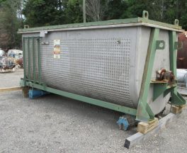 Bepex 350 Cu. Ft. Double Helix Ribbon Blender, 304SS