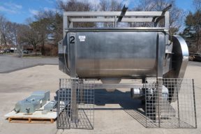 90 Cu. Ft. Stainless Steel Double Ribbon Blender, 30 HP
