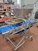 Hinds Bock 4P-08 Four Head Filler/Depositer, Stainless Steel